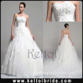 Princess Sweetheart Sweep Train Tulle Bridal Wedding Gown Dress